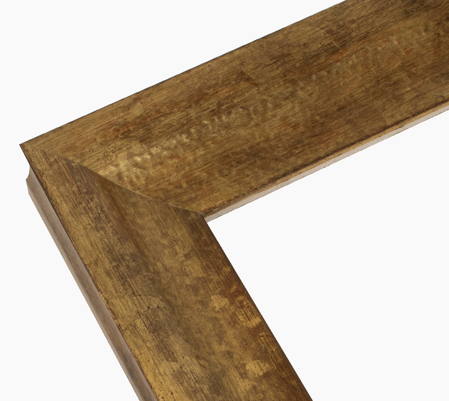 345.230 wooden frame with antique gold leaf profile measurement 60x45 mm