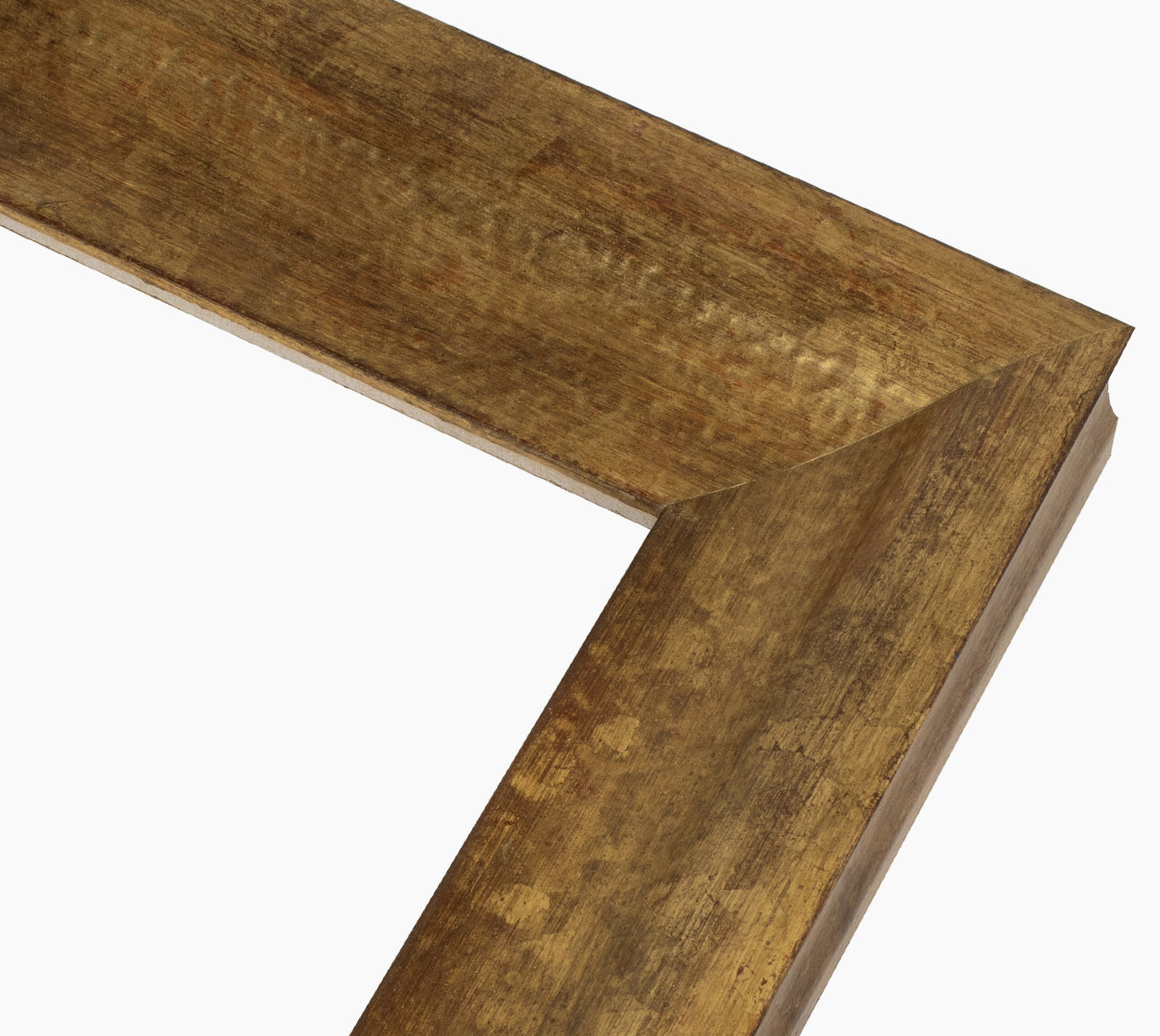 345.230 wooden frame with antique gold leaf profile measurement 60x45 mm