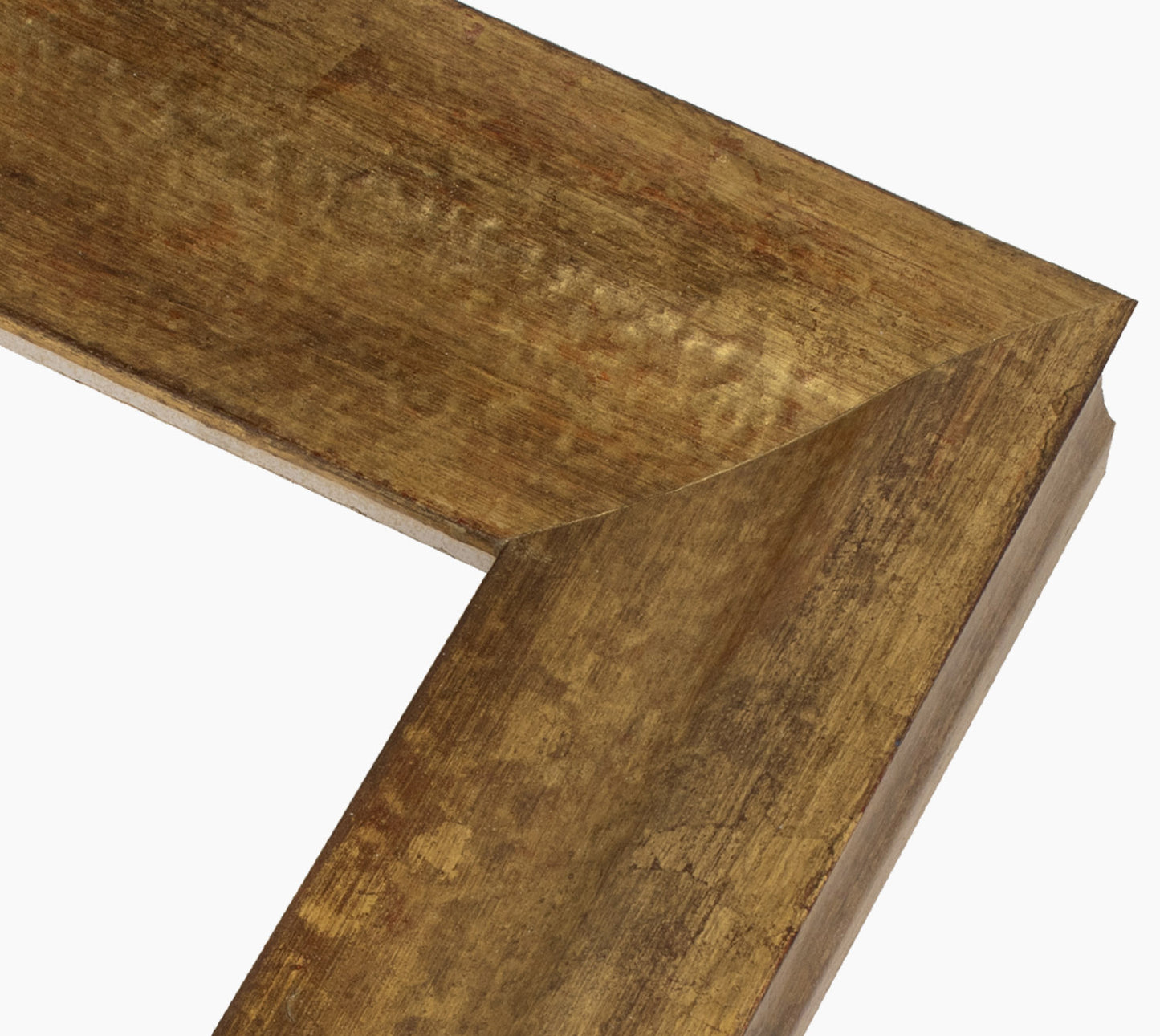 345.230 wooden frame with antique gold leaf profile measurement 60x45 mm