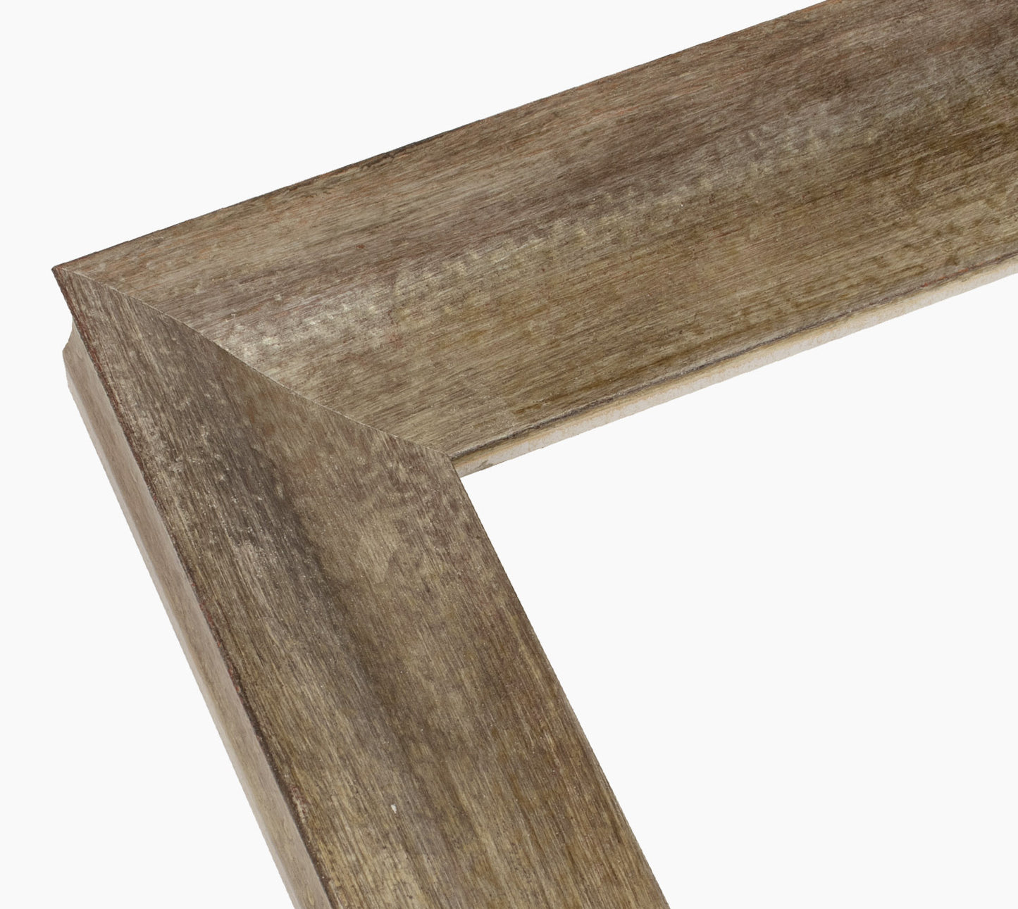 345.231 wooden frame with antique silver leaf profile measurement 60x45 mm