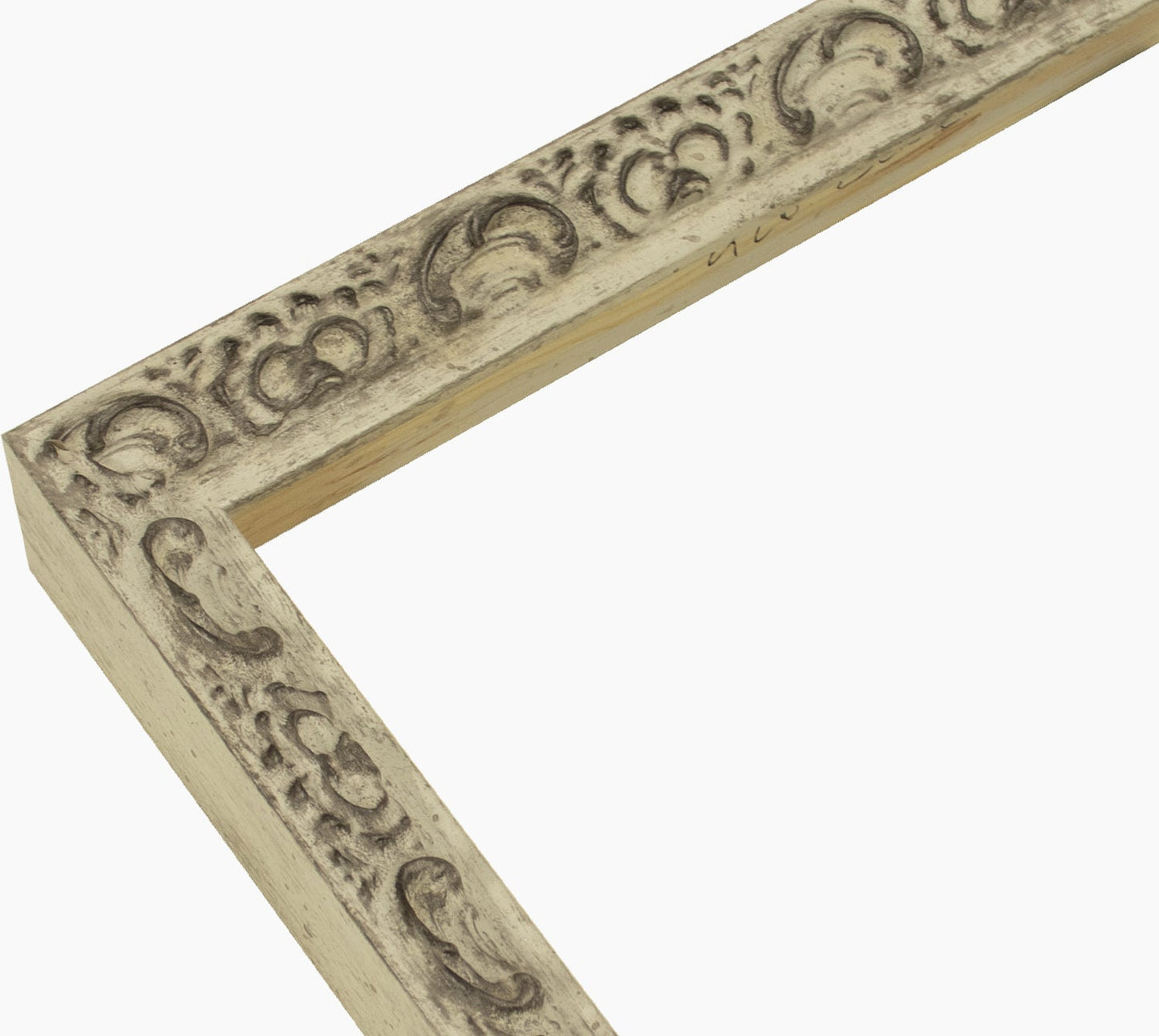 426.2000 crème dégradé noir mesure de profil 26x42 mm Lombarda cornici S.n.c.