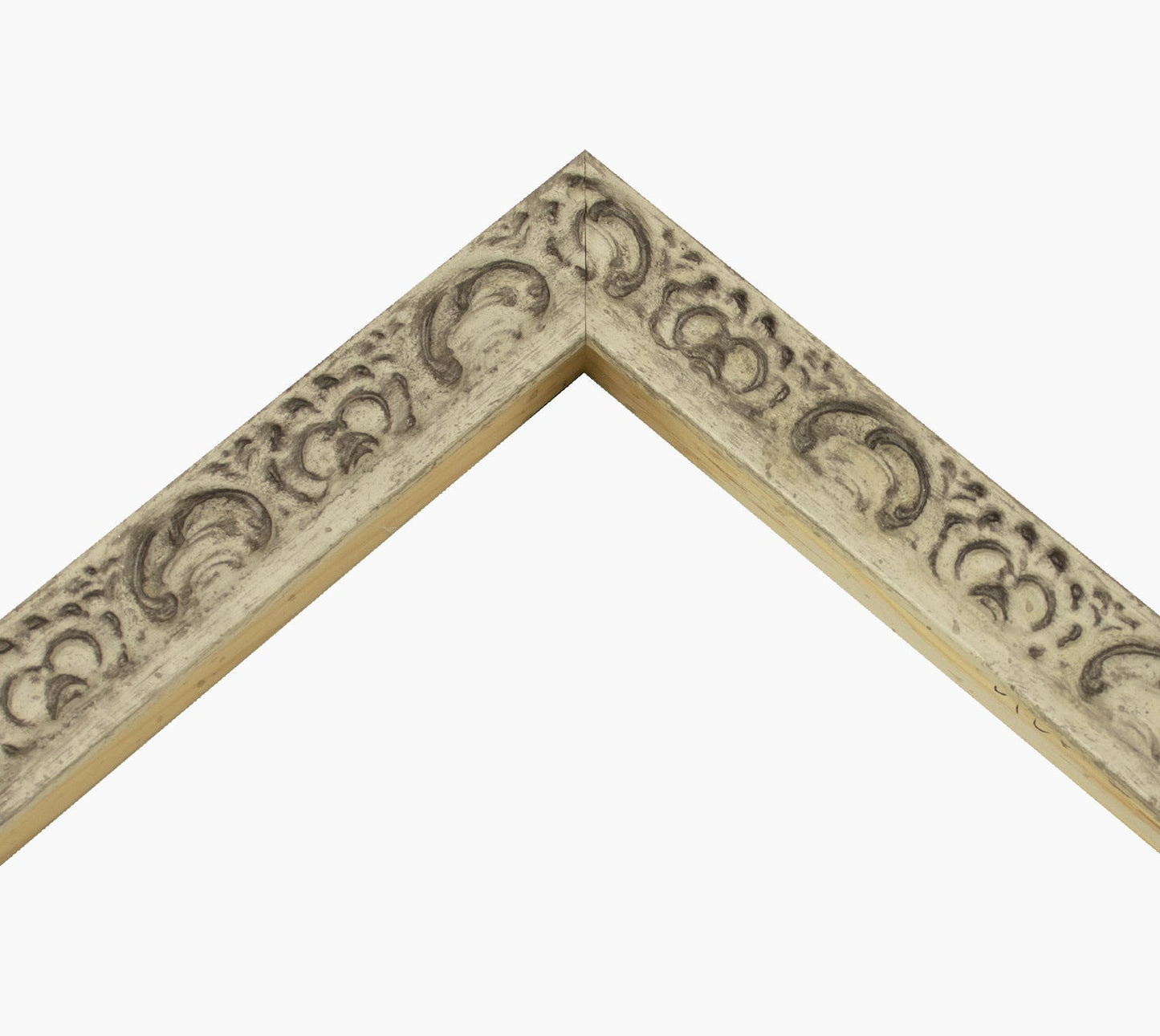 426.2000 crème dégradé noir mesure de profil 26x42 mm Lombarda cornici S.n.c.