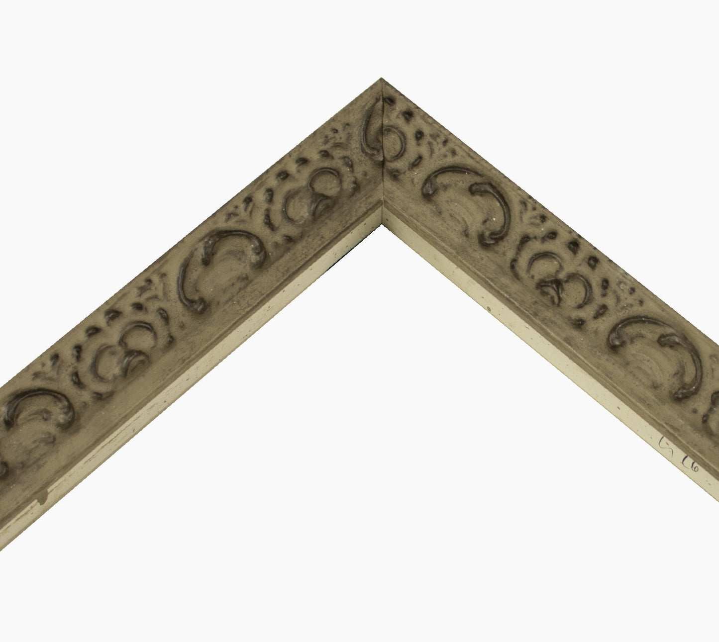 426.2001 sable dégradé noir mesure de profil 26x42 mm Lombarda cornici S.n.c.