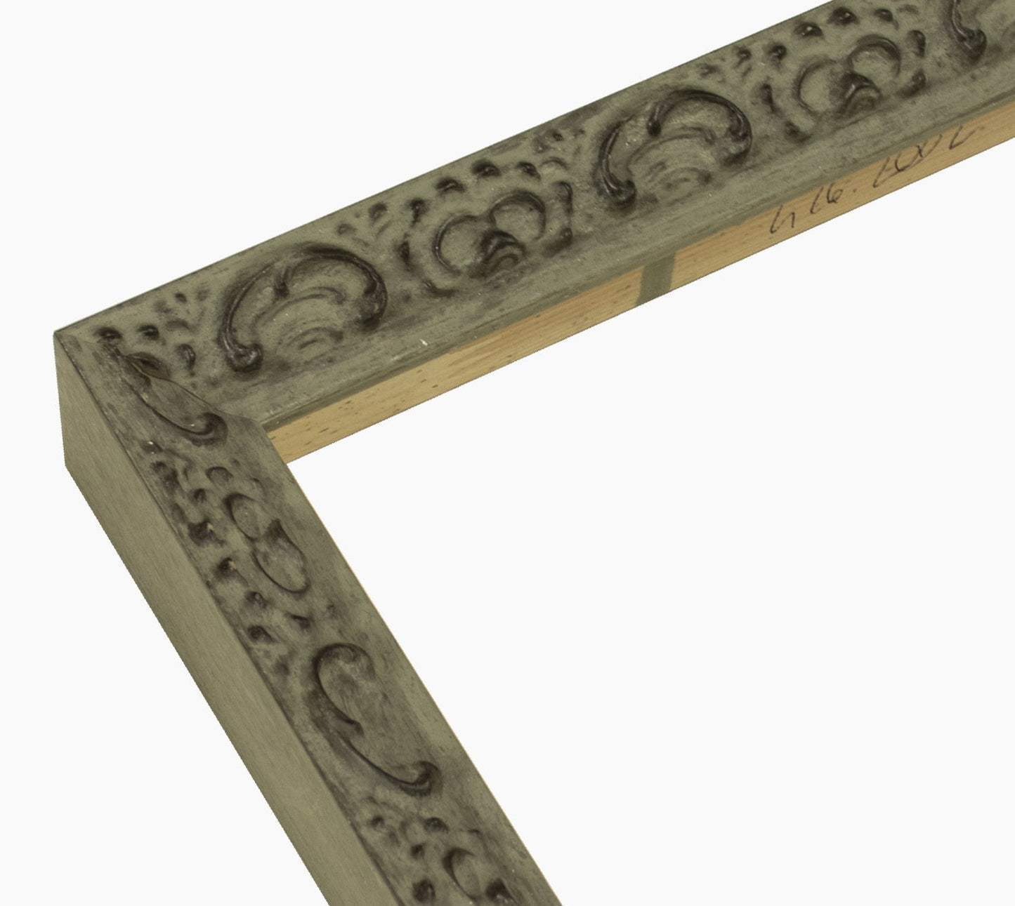 426.2002 vert dégradé noir mesure de profil 26x42 mm Lombarda cornici S.n.c.
