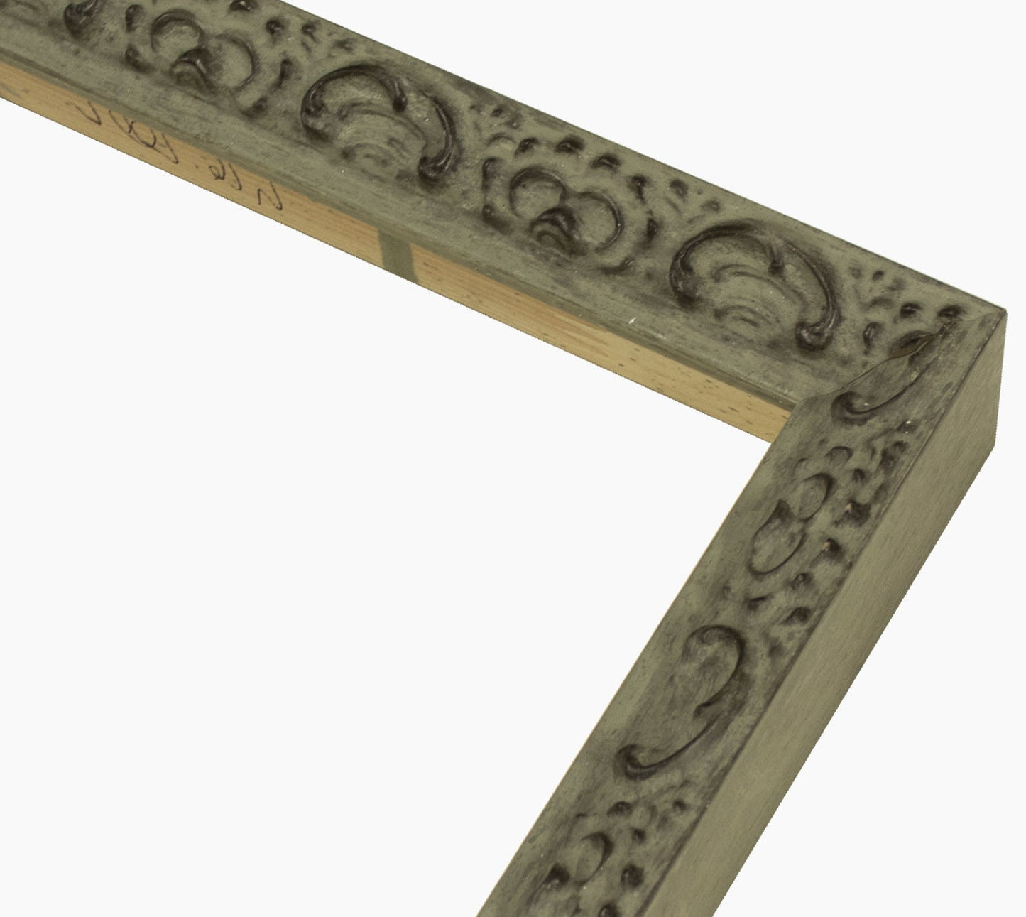 426.2002 vert dégradé noir mesure de profil 26x42 mm Lombarda cornici S.n.c.