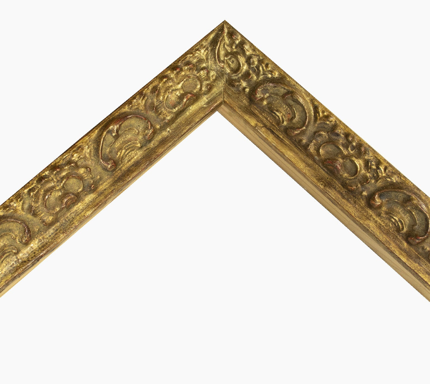 426.230 cadre en bois à la feuille d'or antique mesure de profil 26x42 mm Lombarda cornici S.n.c.