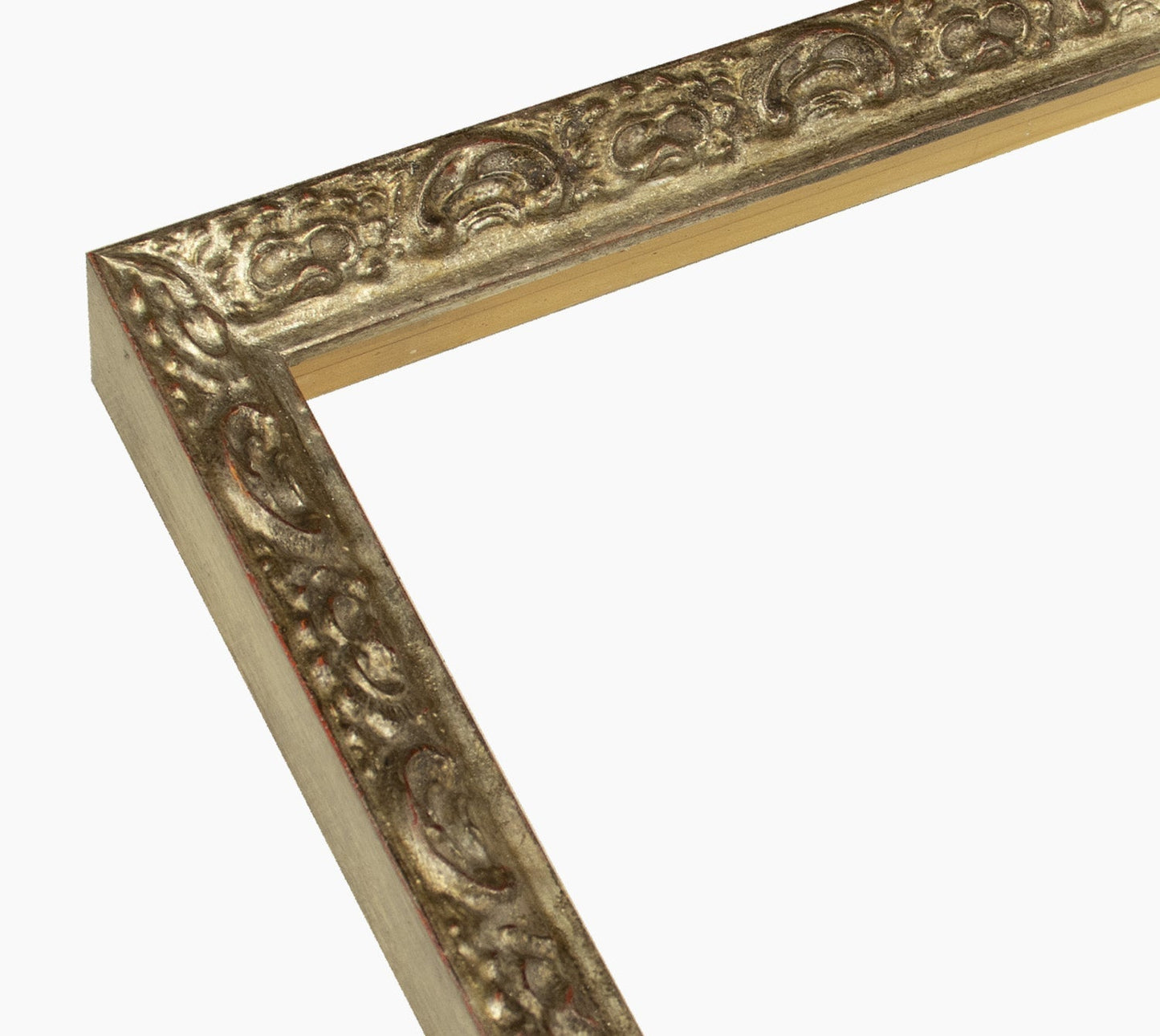 426.231 cadre en bois à la feuille d'argent antique mesure de profil 26x42 mm Lombarda cornici S.n.c.