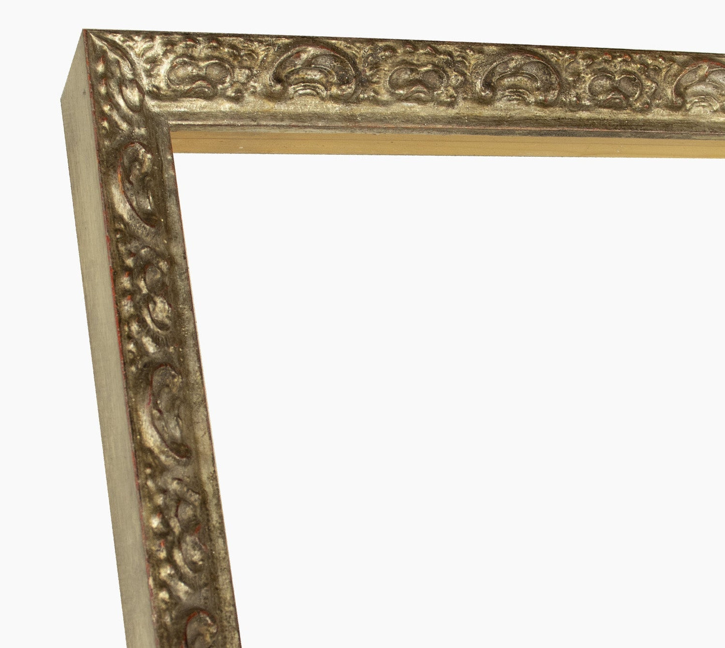 426.231 cadre en bois à la feuille d'argent antique mesure de profil 26x42 mm Lombarda cornici S.n.c.