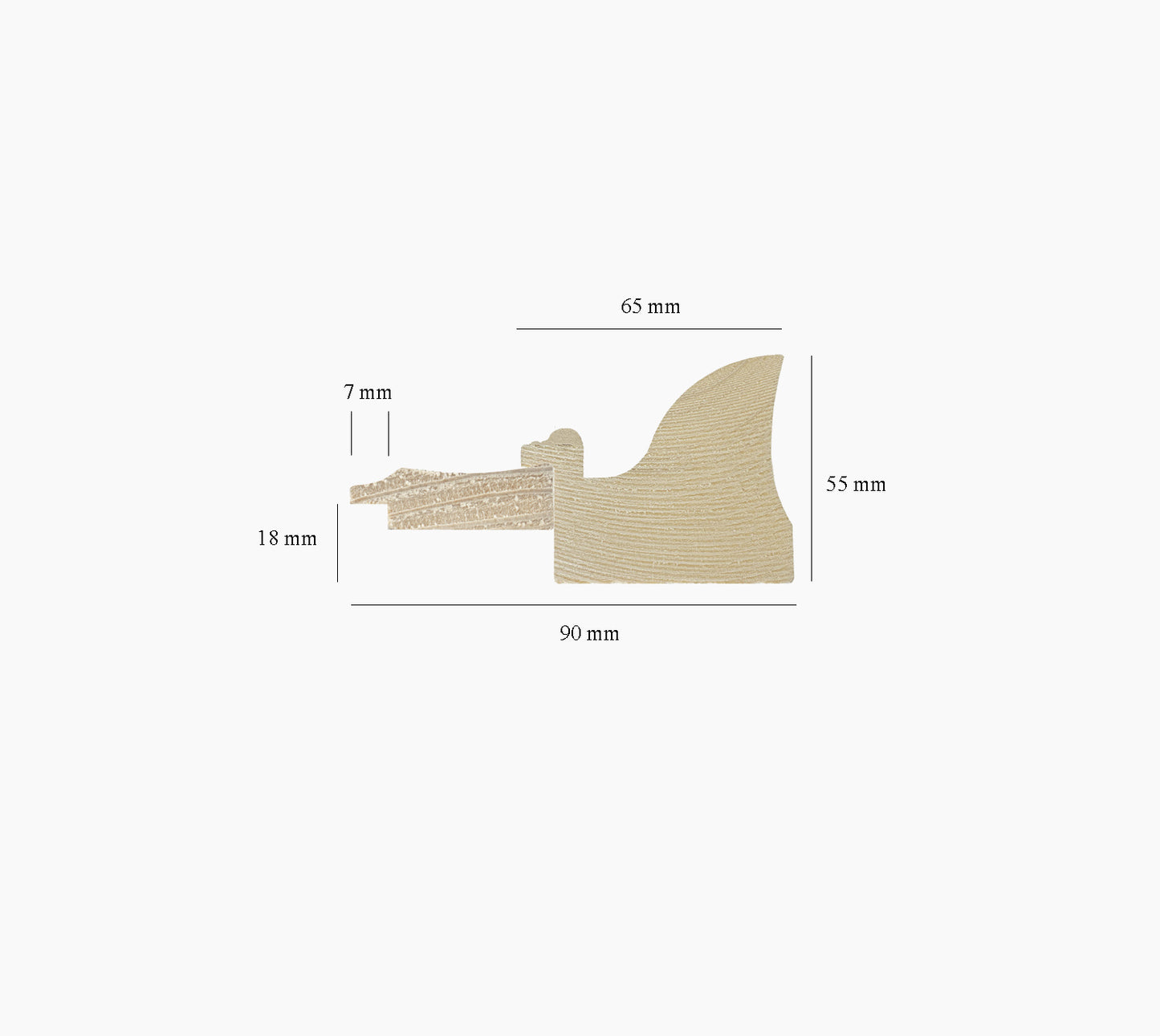 Baroque frame with gold leaf COR430010135