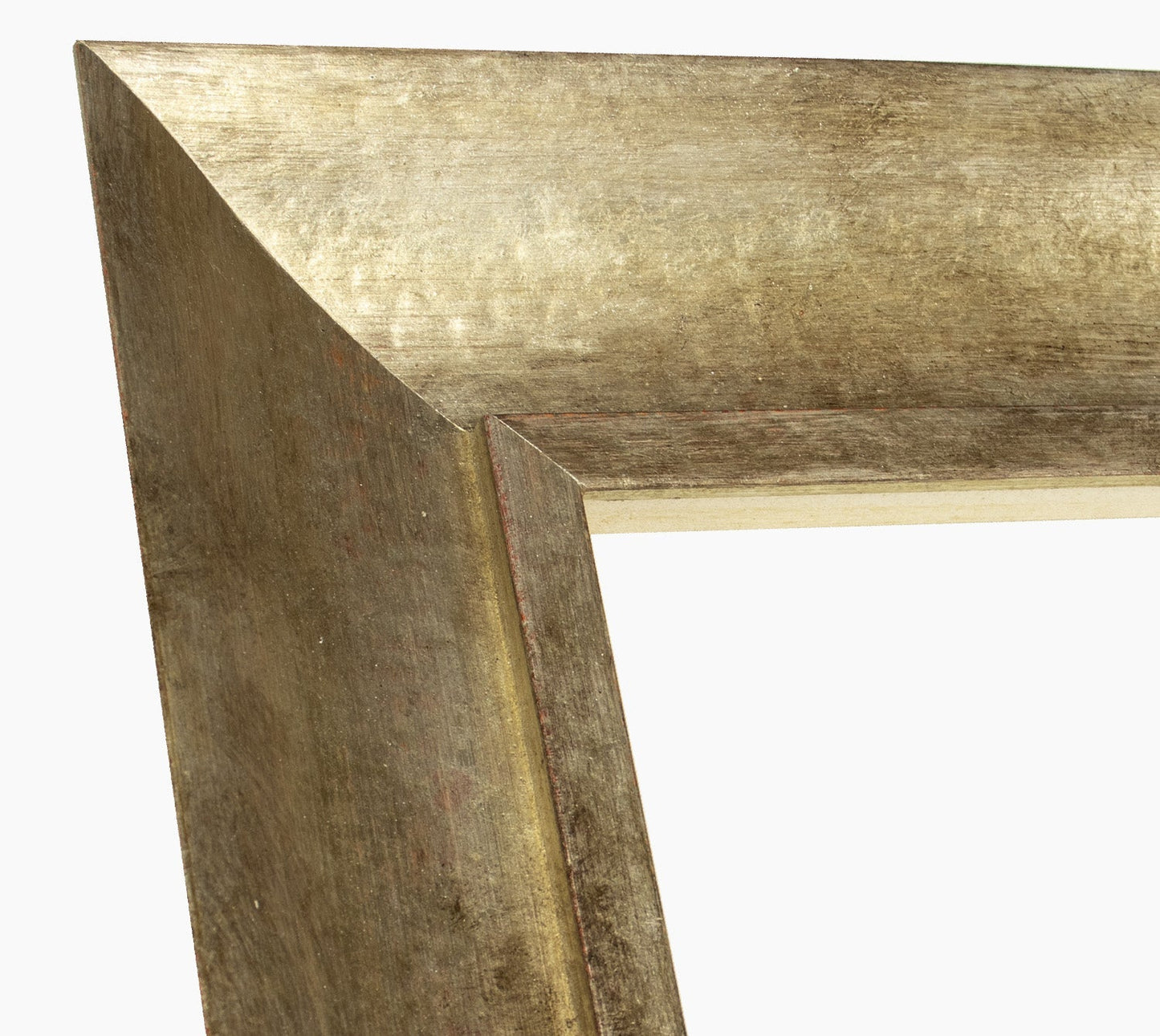 448.231 cadre en bois à la feuille d'argent antique mesure de profil 80x45 mm Lombarda cornici S.n.c.