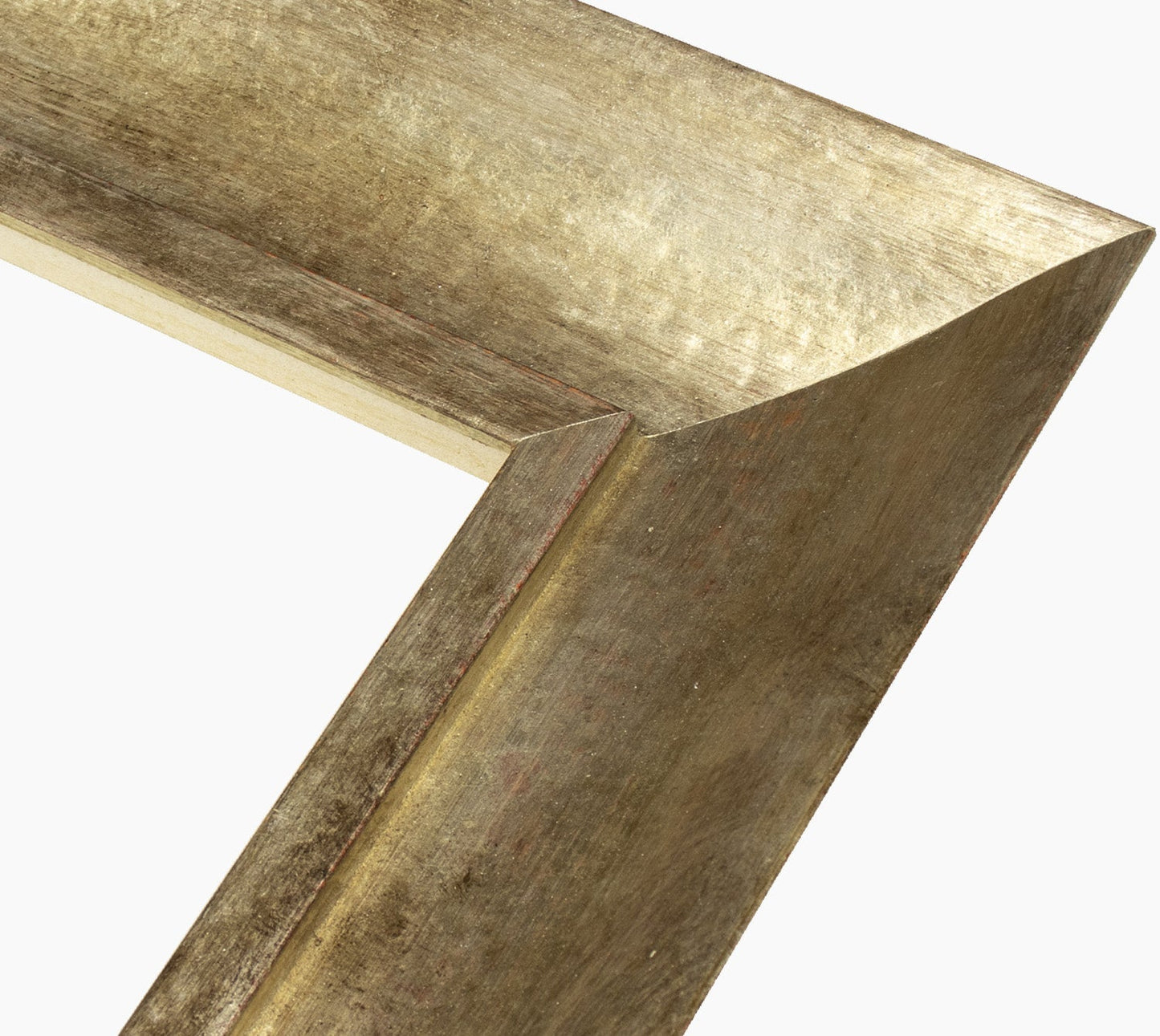 448.231 cadre en bois à la feuille d'argent antique mesure de profil 80x45 mm Lombarda cornici S.n.c.