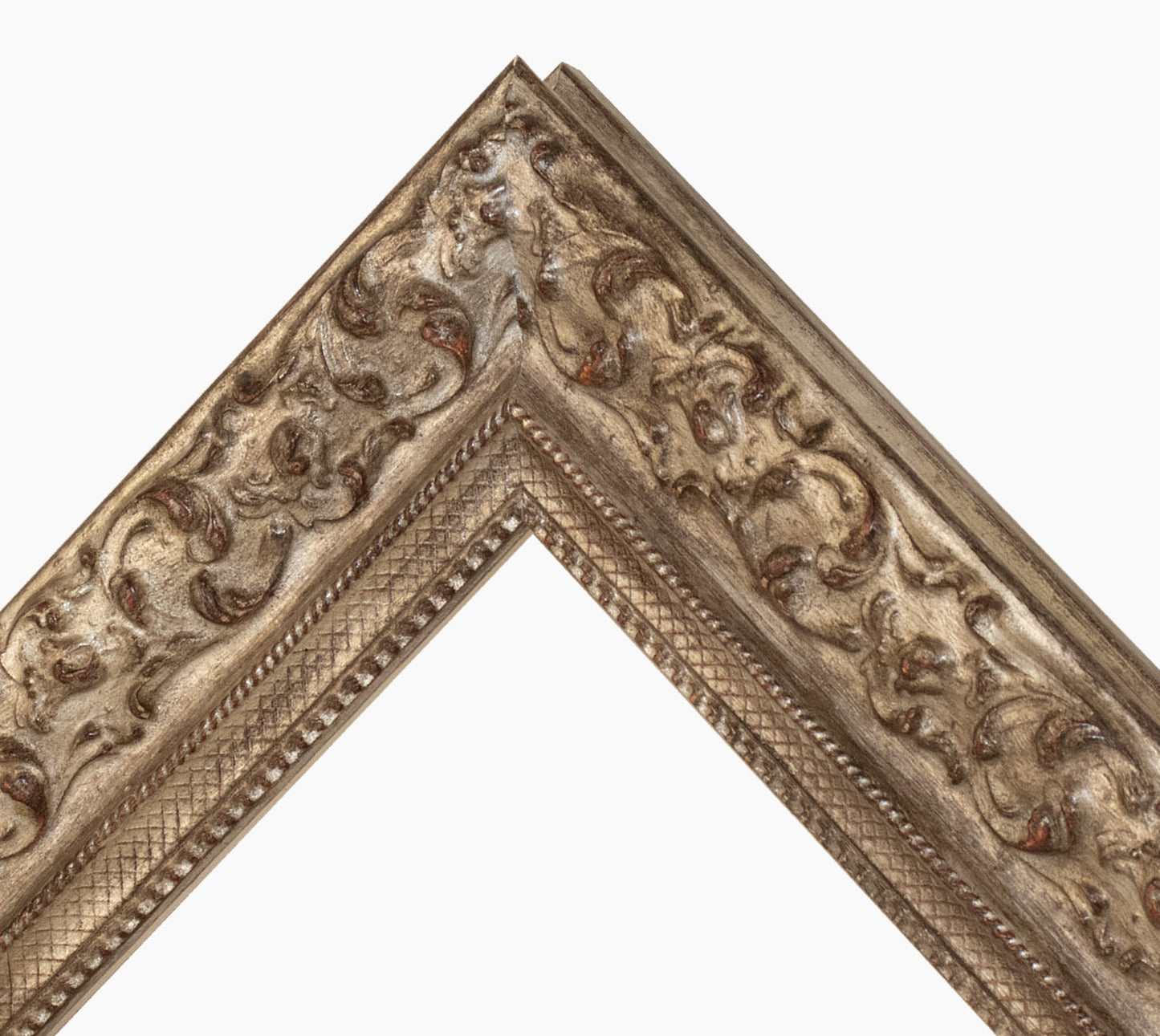 Cadre d'argent en bois sur mesure 4497.231