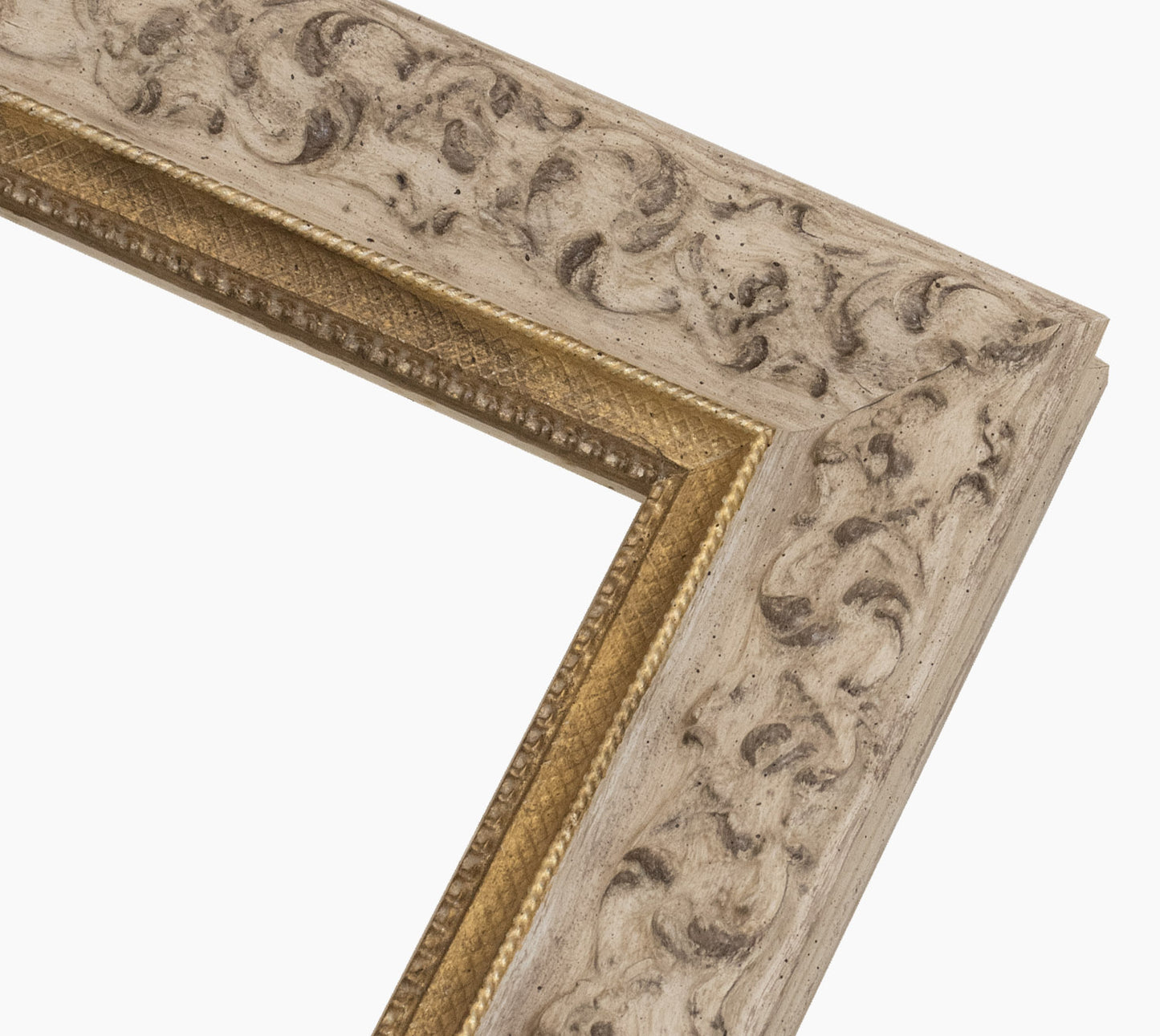 Picture frame grey en gold 4497.3004