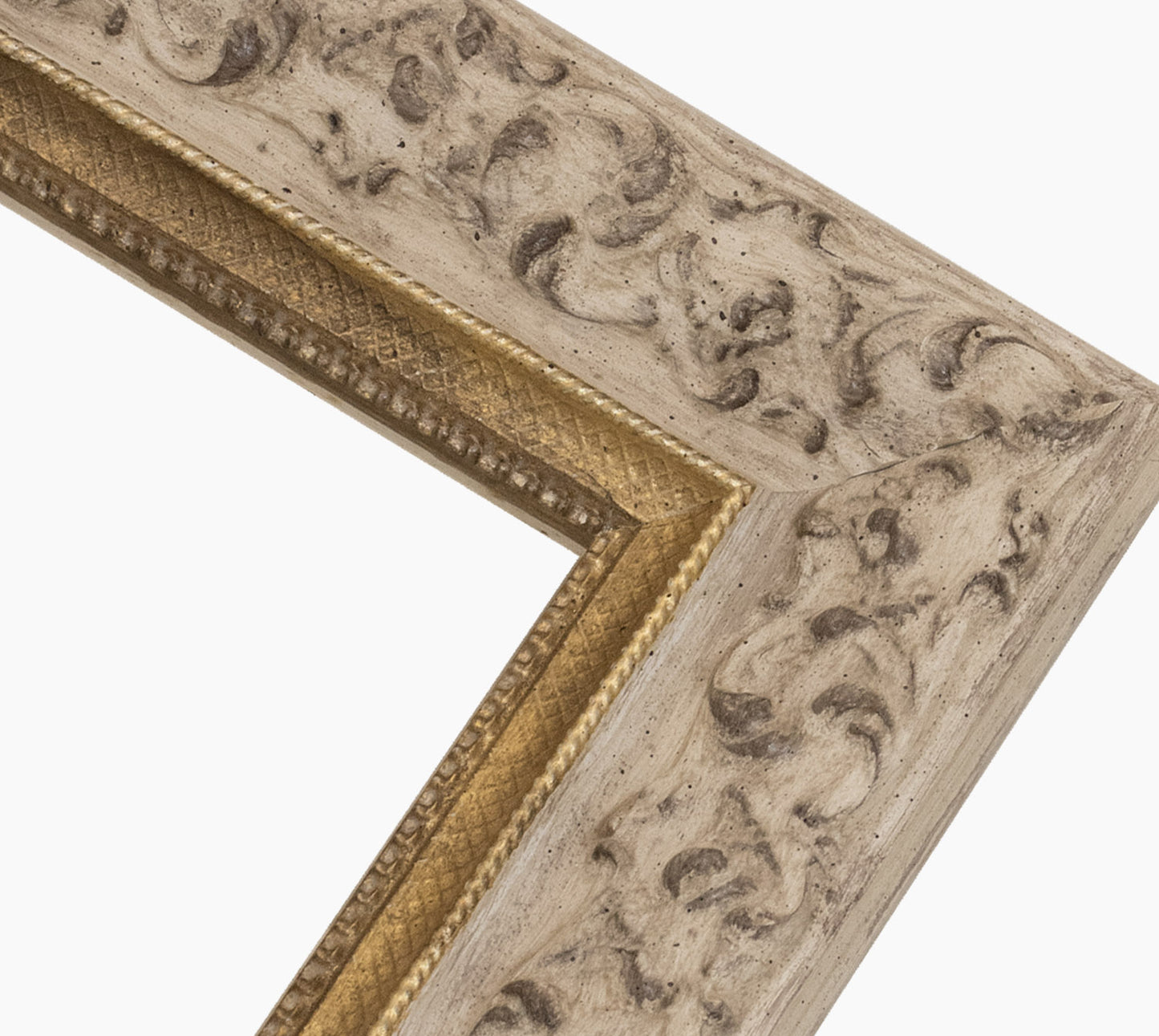 Picture frame grey en gold 4497.3004