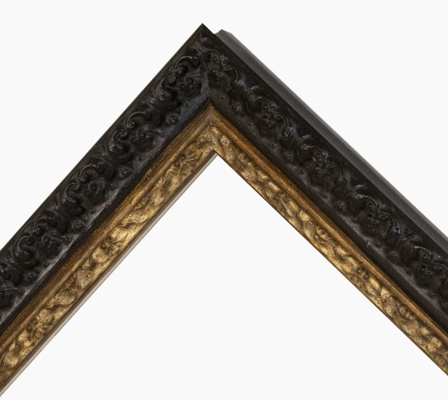 Picture frame Black and Gold 495.601