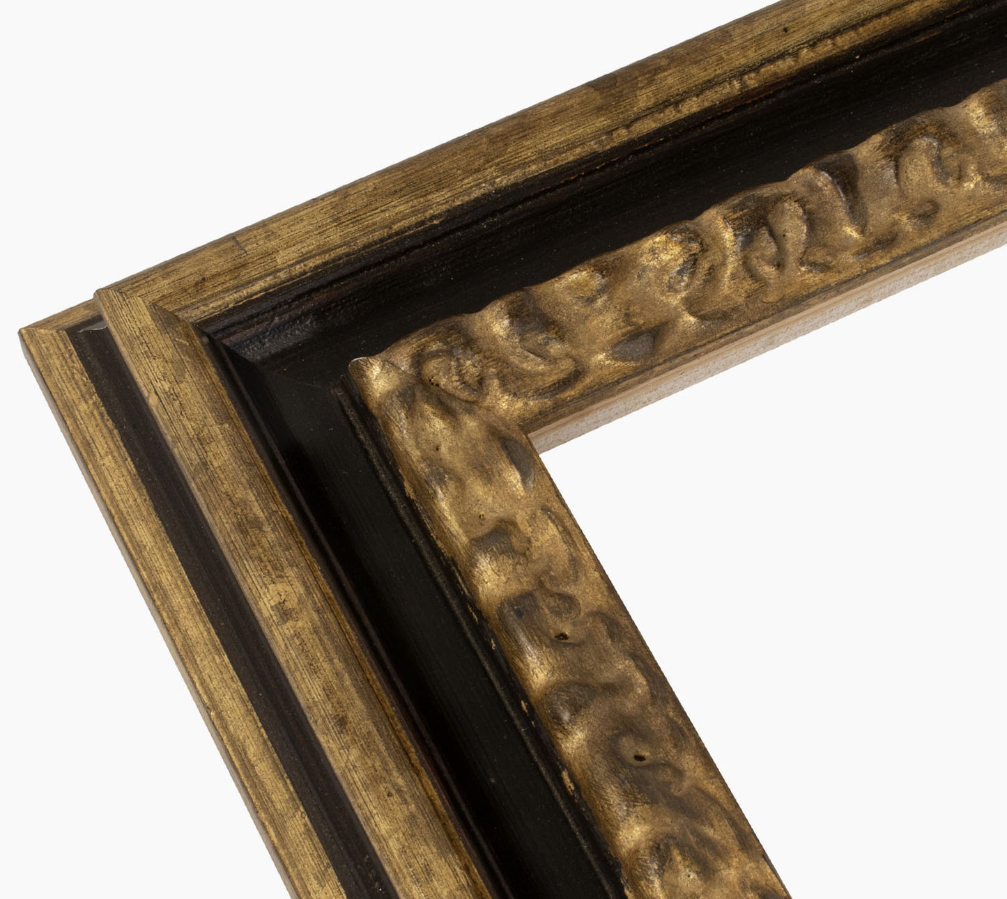 Custom wooden black and gold frame 506.8601