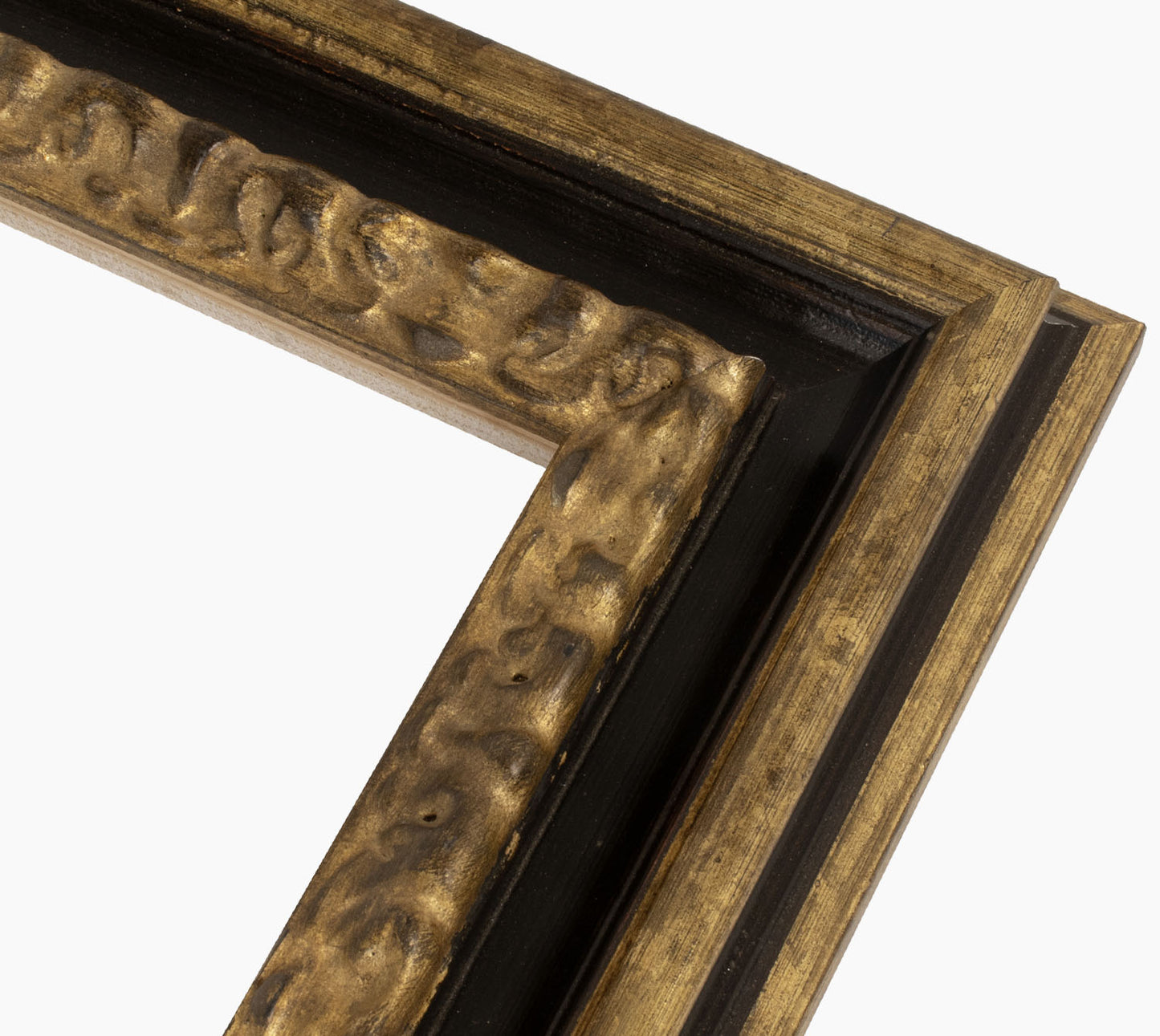 Custom wooden black and gold frame 506.8601