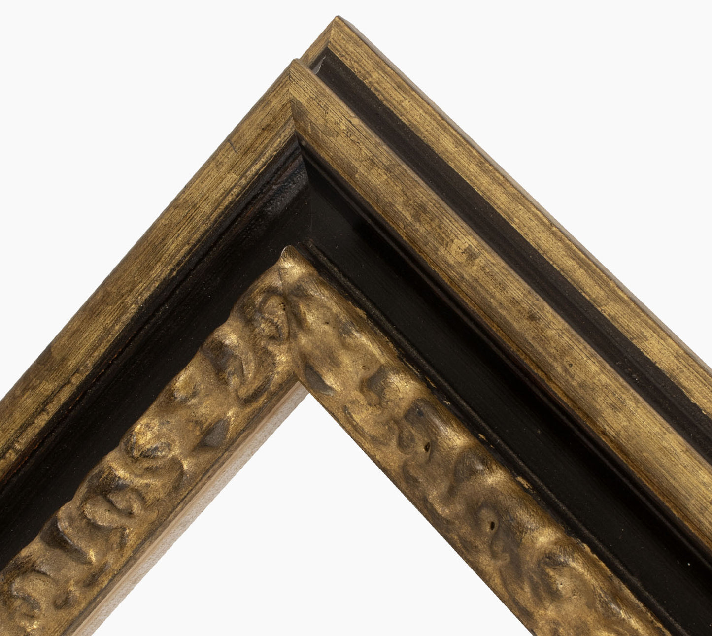 Custom wooden black and gold frame 506.8601