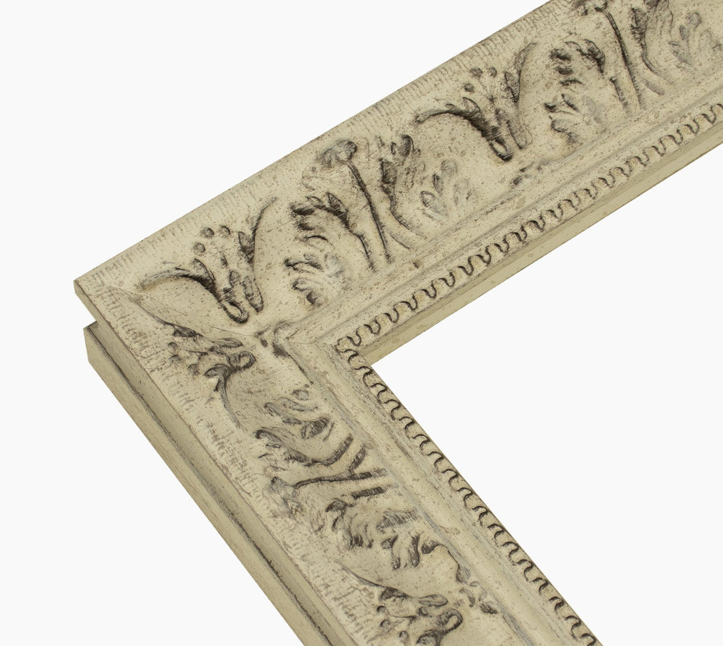 630.2000 crème dégradé noir mesure de profil 60x55 mm Lombarda cornici S.n.c.