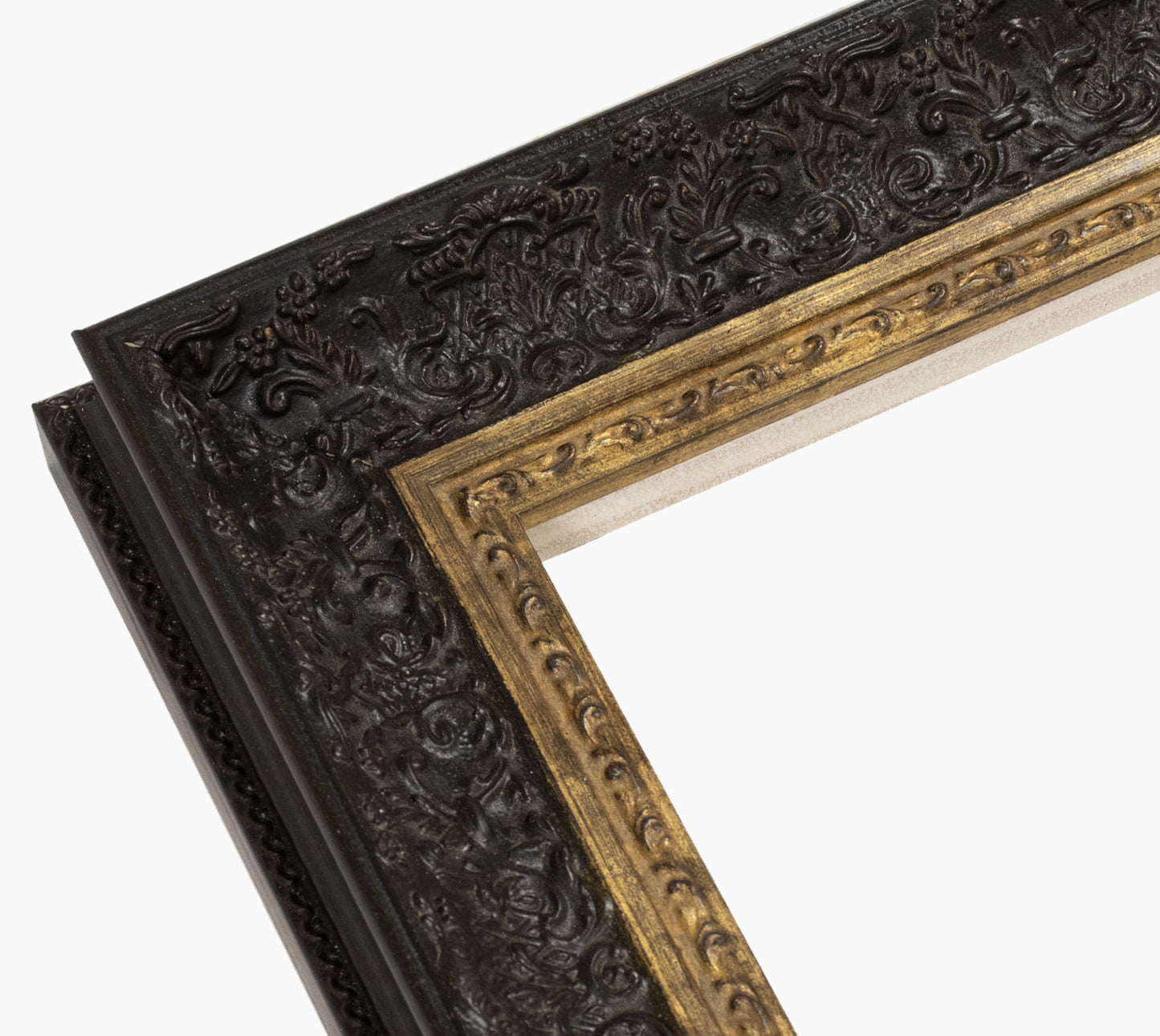 Picture frame baroque black and gold 731.601