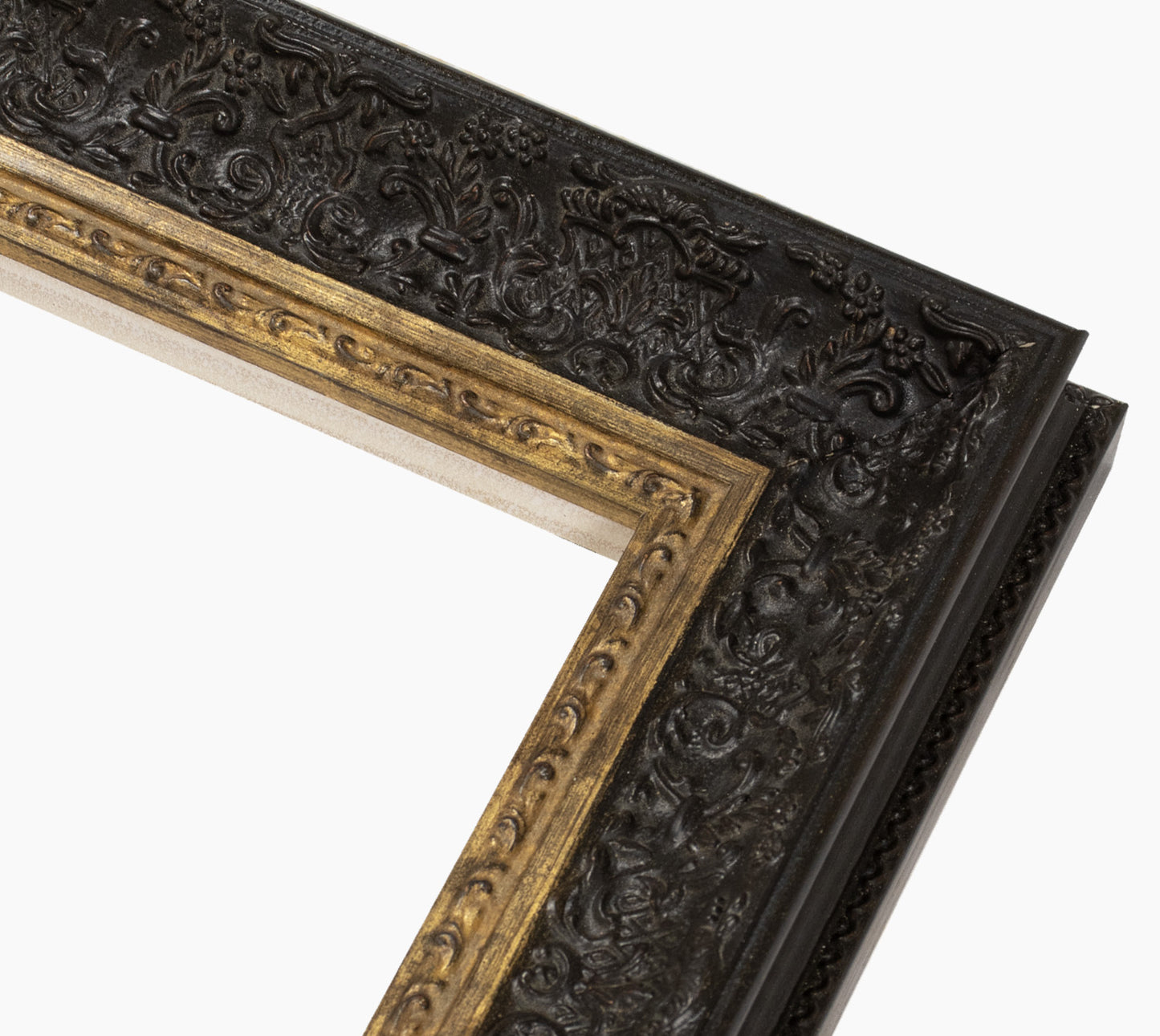 Picture frame baroque black and gold 731.601