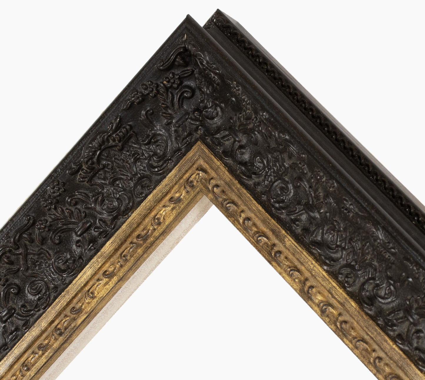 Picture frame baroque black and gold 731.601