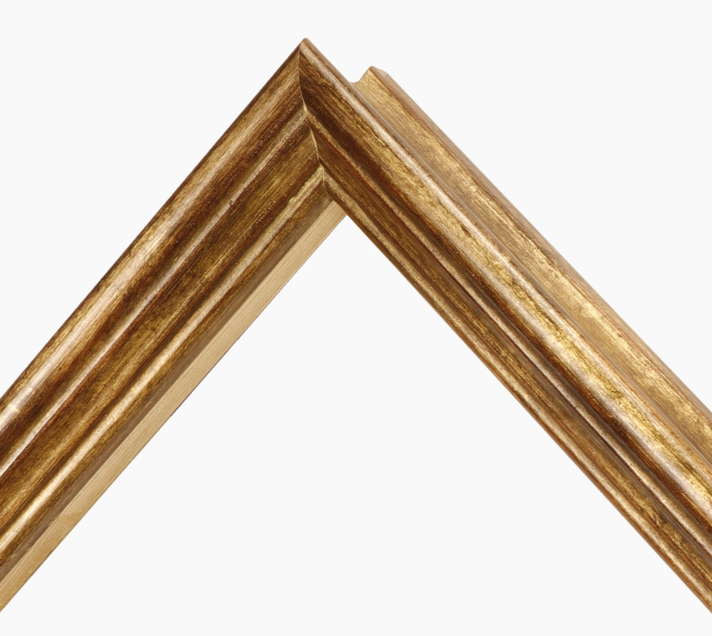 Wooden frame with antique gold leaf art.240.230