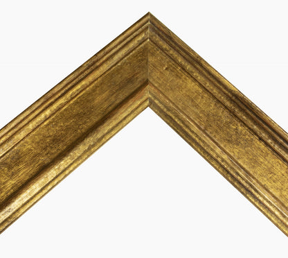 340.230 cadre en bois à la feuille d'or antique mesure de profil 60x30 mm Lombarda cornici S.n.c.