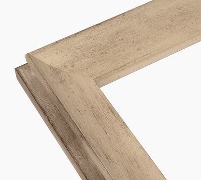 Custom wooden frame dove gray with silver 446.2040