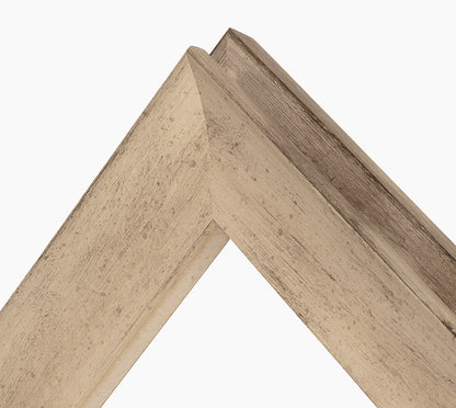Custom wooden frame dove gray with silver 446.2040