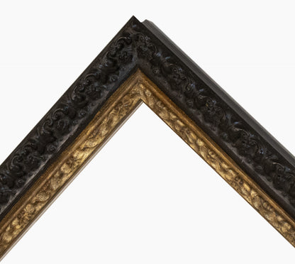 Picture frame Black and Gold 495.601