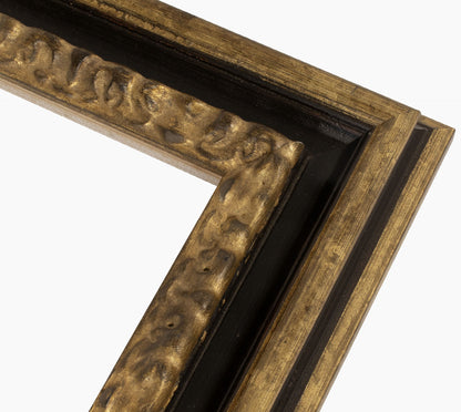 Custom wooden black and gold frame 506.8601