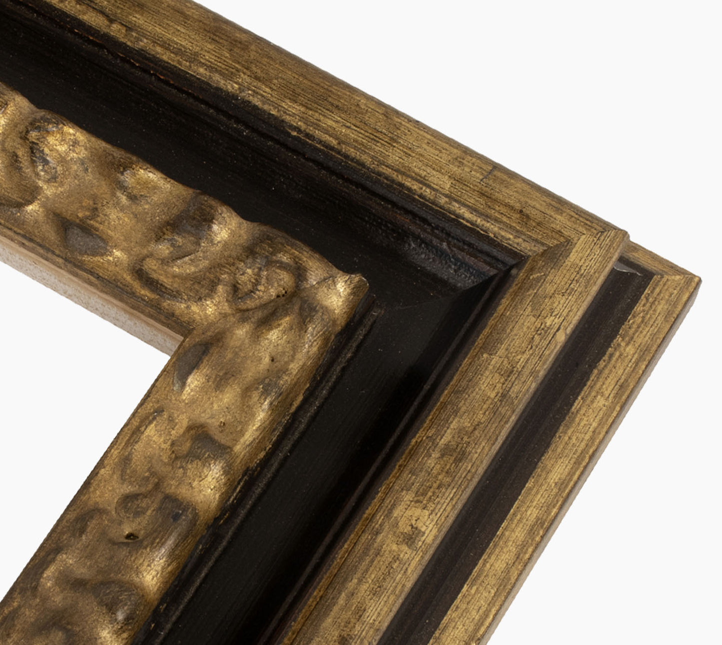 Custom wooden black and gold frame 506.8601