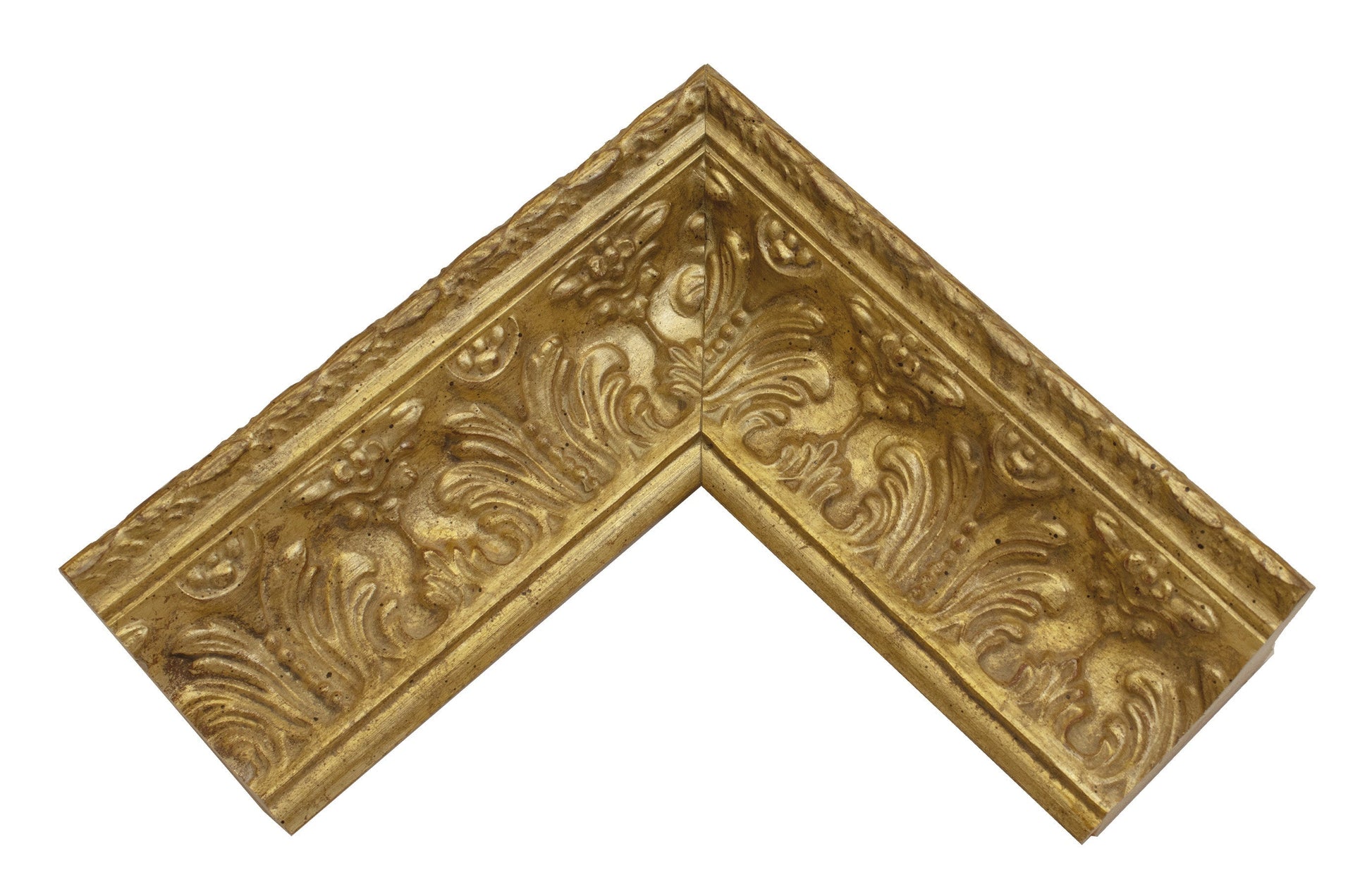 6300.010 cadre en bois à la feuille d'or mesure de profil 90x73 mm Lombarda cornici S.n.c.