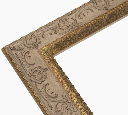 Picture frame grey en gold 634.3004