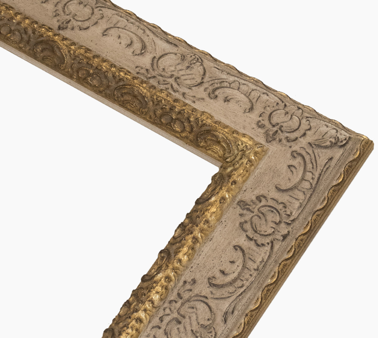 Picture frame grey en gold 634.3004