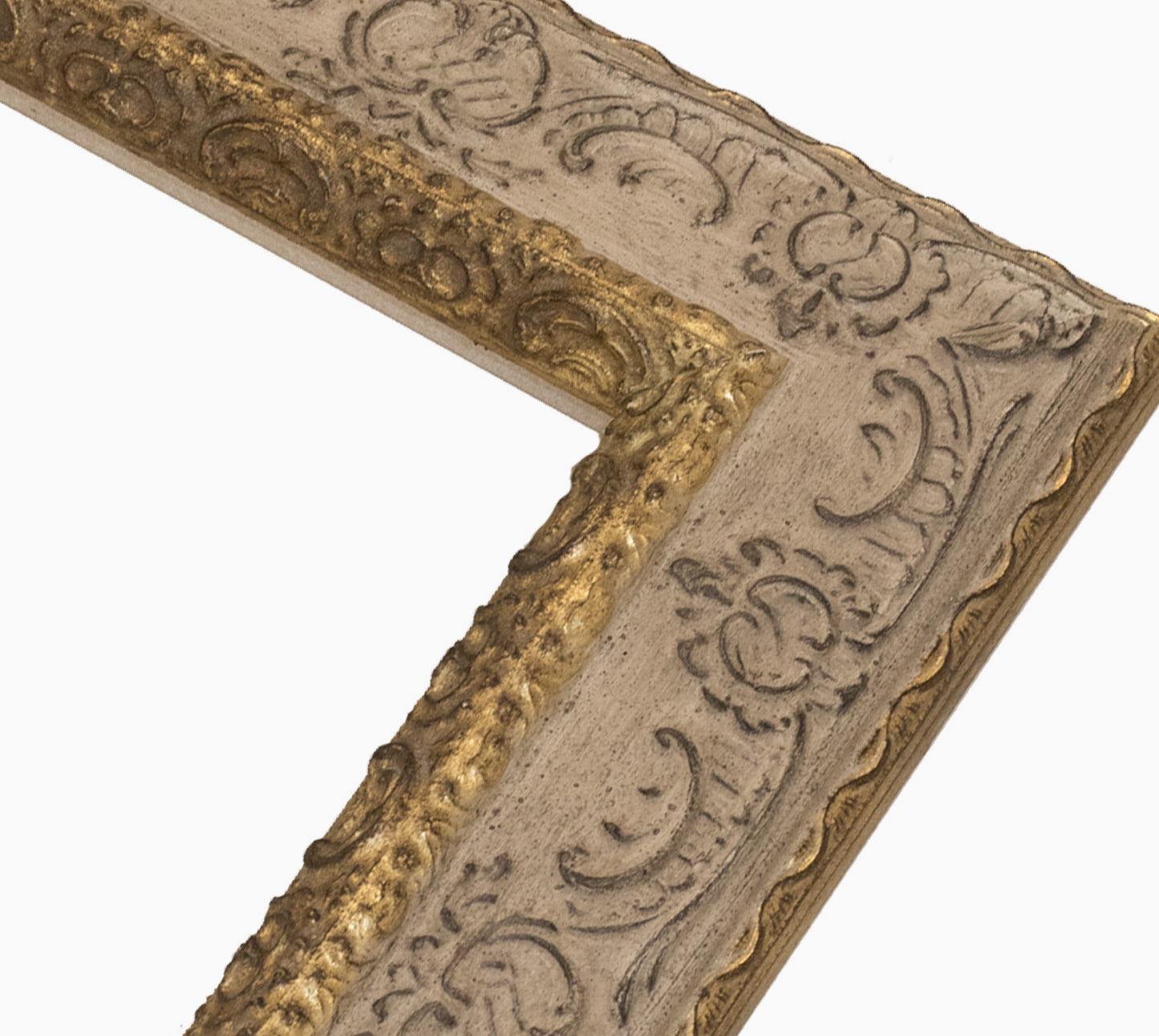 Picture frame grey en gold 634.3004