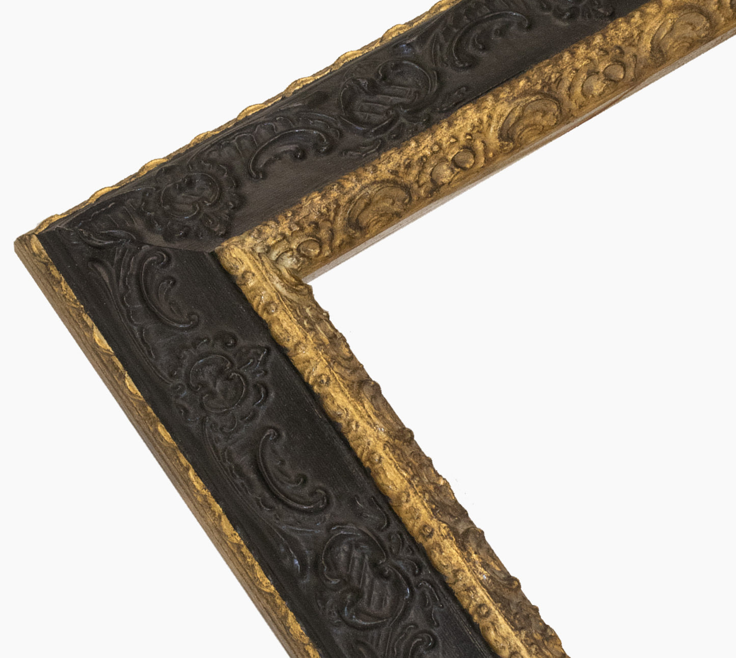 Picture frame black and Gold 634.601