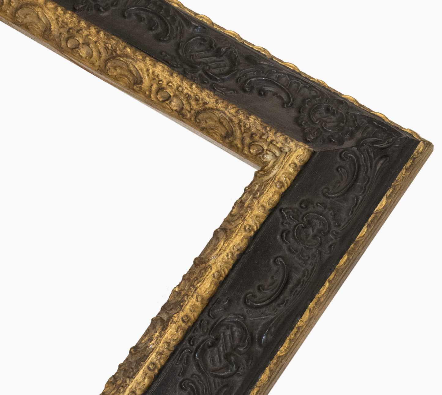 Picture frame black and Gold 634.601