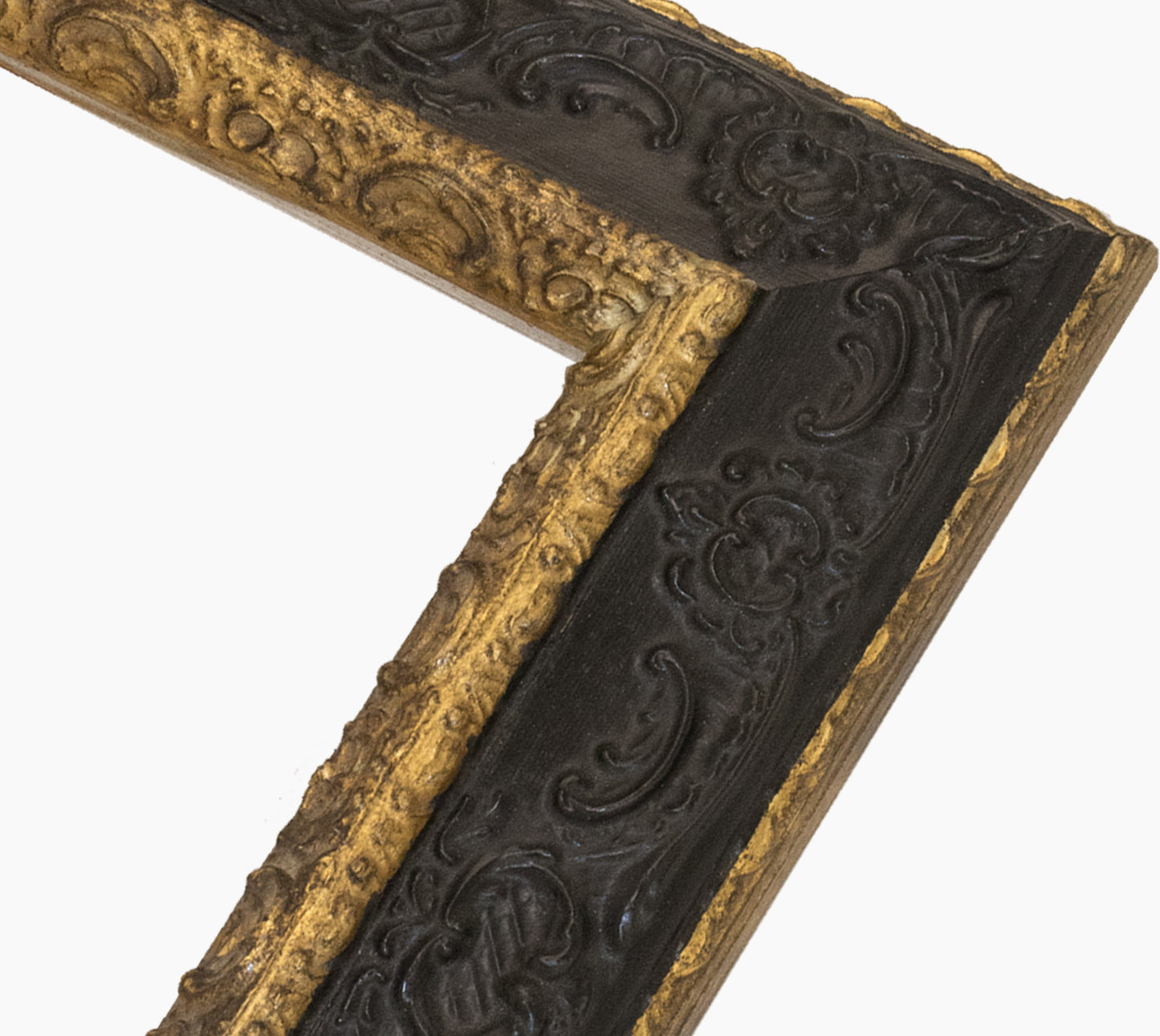 Picture frame black and Gold 634.601