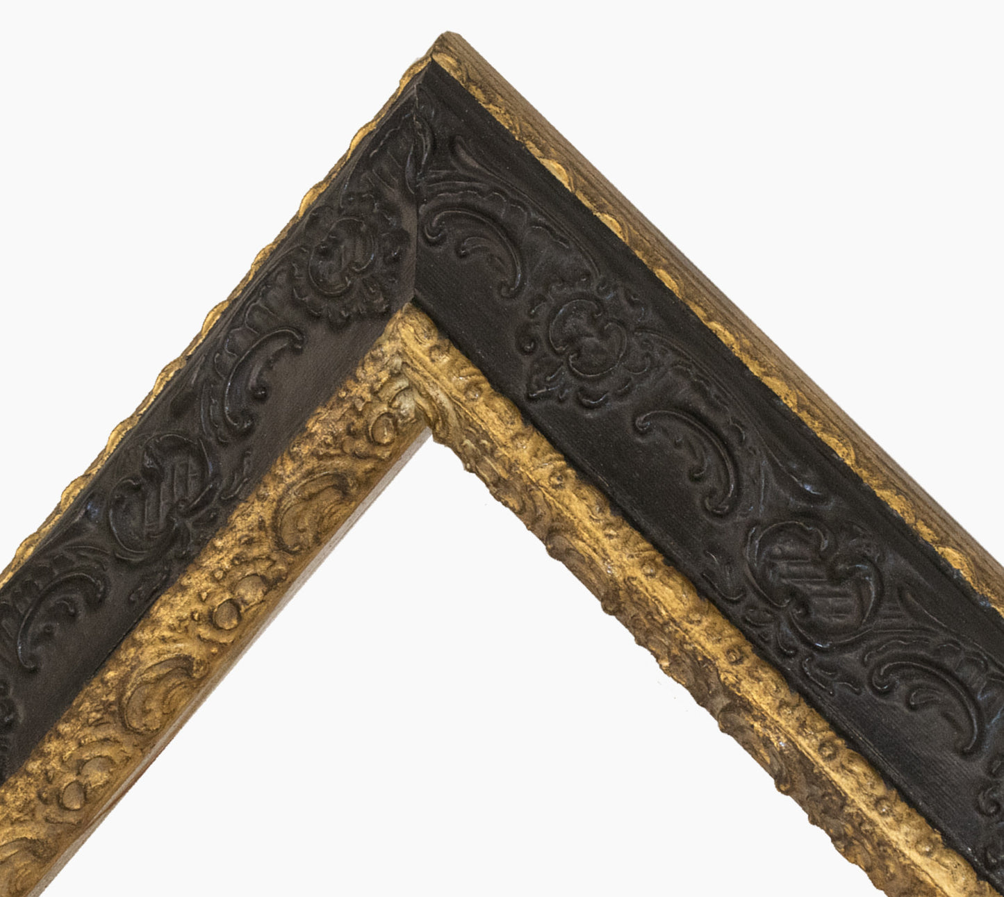 Picture frame black and Gold 634.601