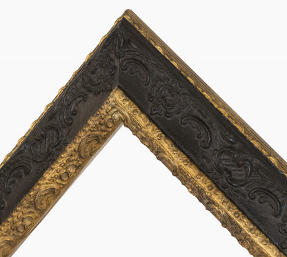 Picture frame black and Gold 634.601