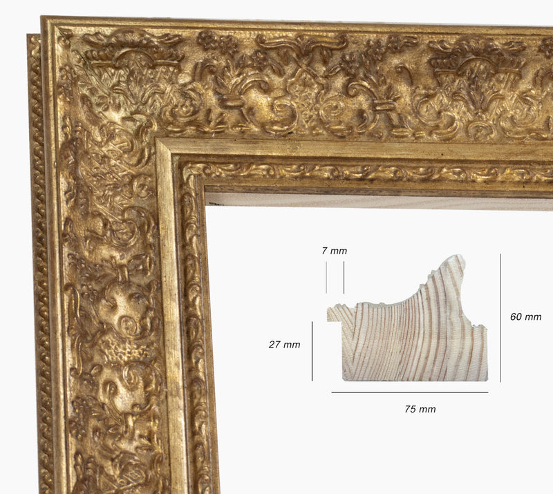 Picture frame baroque gold  731.010