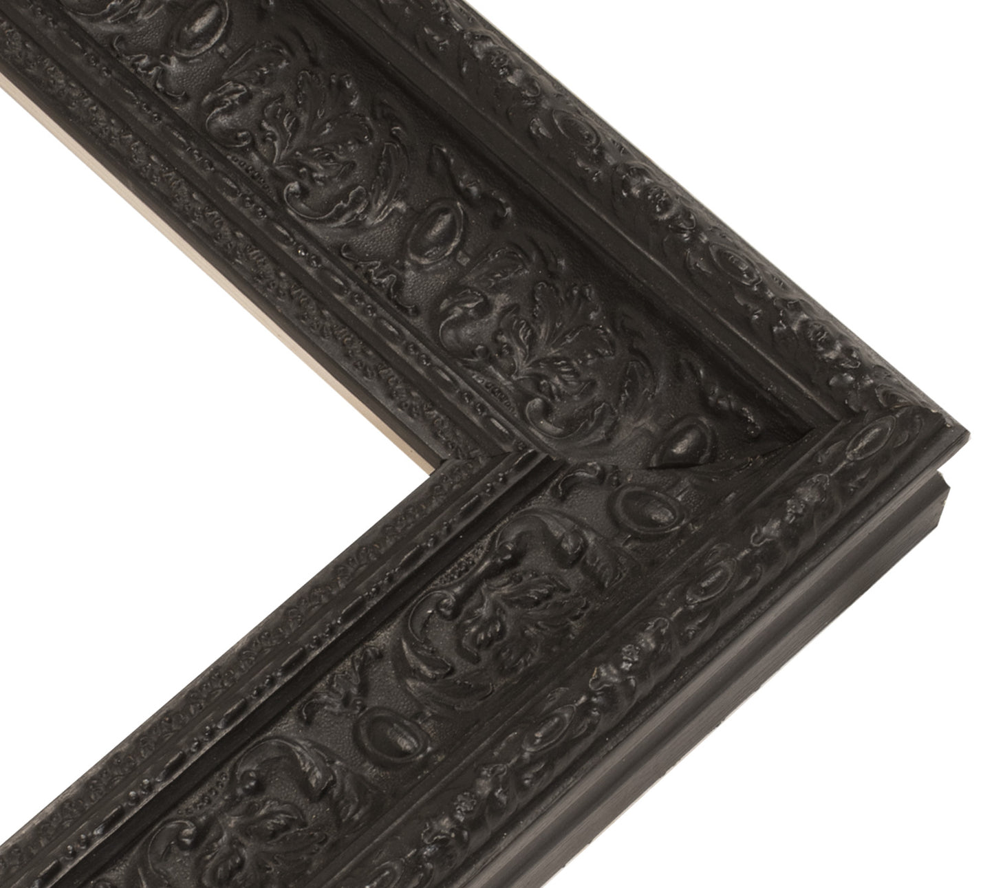 Cadre baroque en bois noir  6301.600