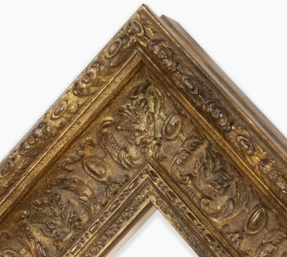 Baroque wooden frame with antique gold leaf 6301.230